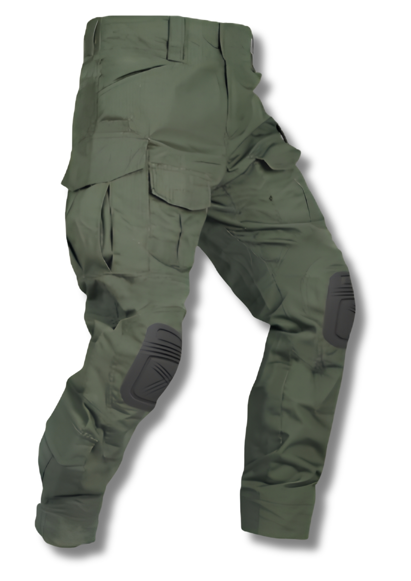 GR-1503 Elite Tactical Pants – Heavy-Duty Combat Utility Pants, Multi-Pocket Field Training Gear & Integrated Knee Pad Guard Combat Pants | Ranger Green Edition