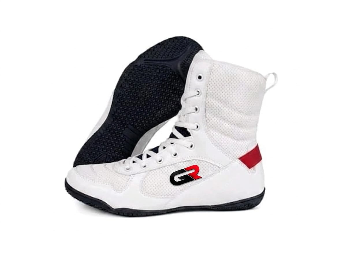 GR-2901 Professional Boxing Shoes – High-Top Wrestling Boots | Elite Ring Footwear (Boxerstiefel / Bottes de Boxe)