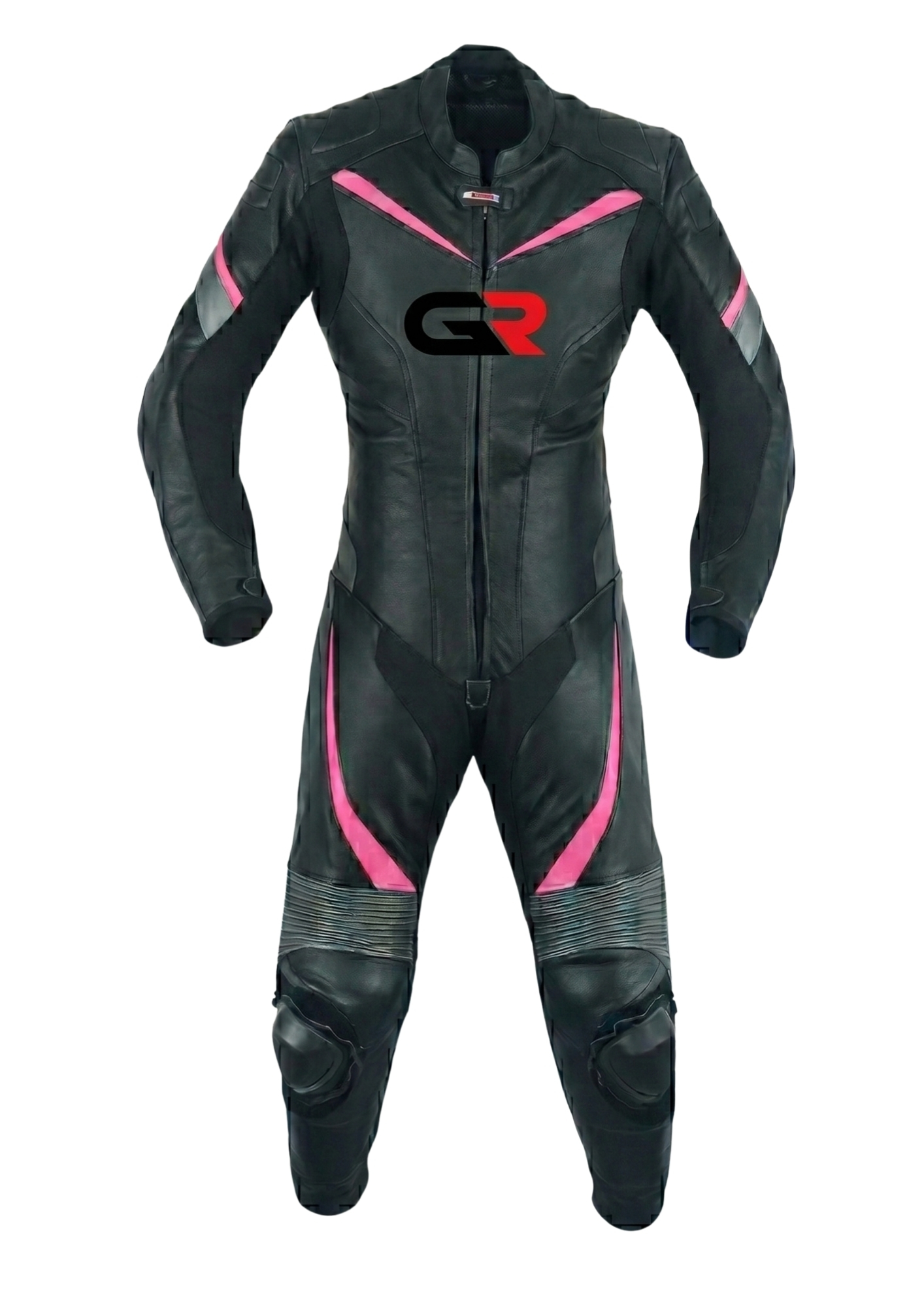 Groove Motorsports GR Vertex One-Piece Leather Motorcycle Racing Suit - Image 2