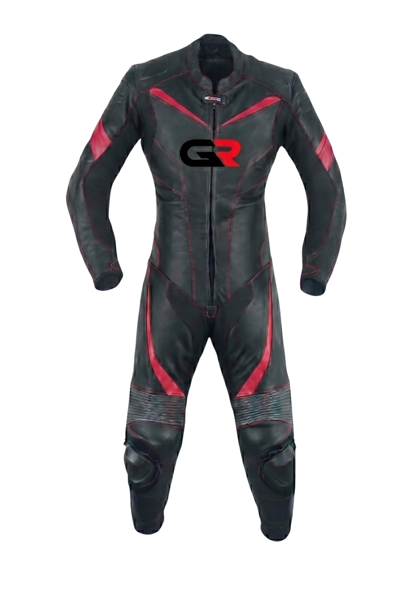 Groove Motorsports GR Vertex One-Piece Leather Motorcycle Racing Suit - Image 3