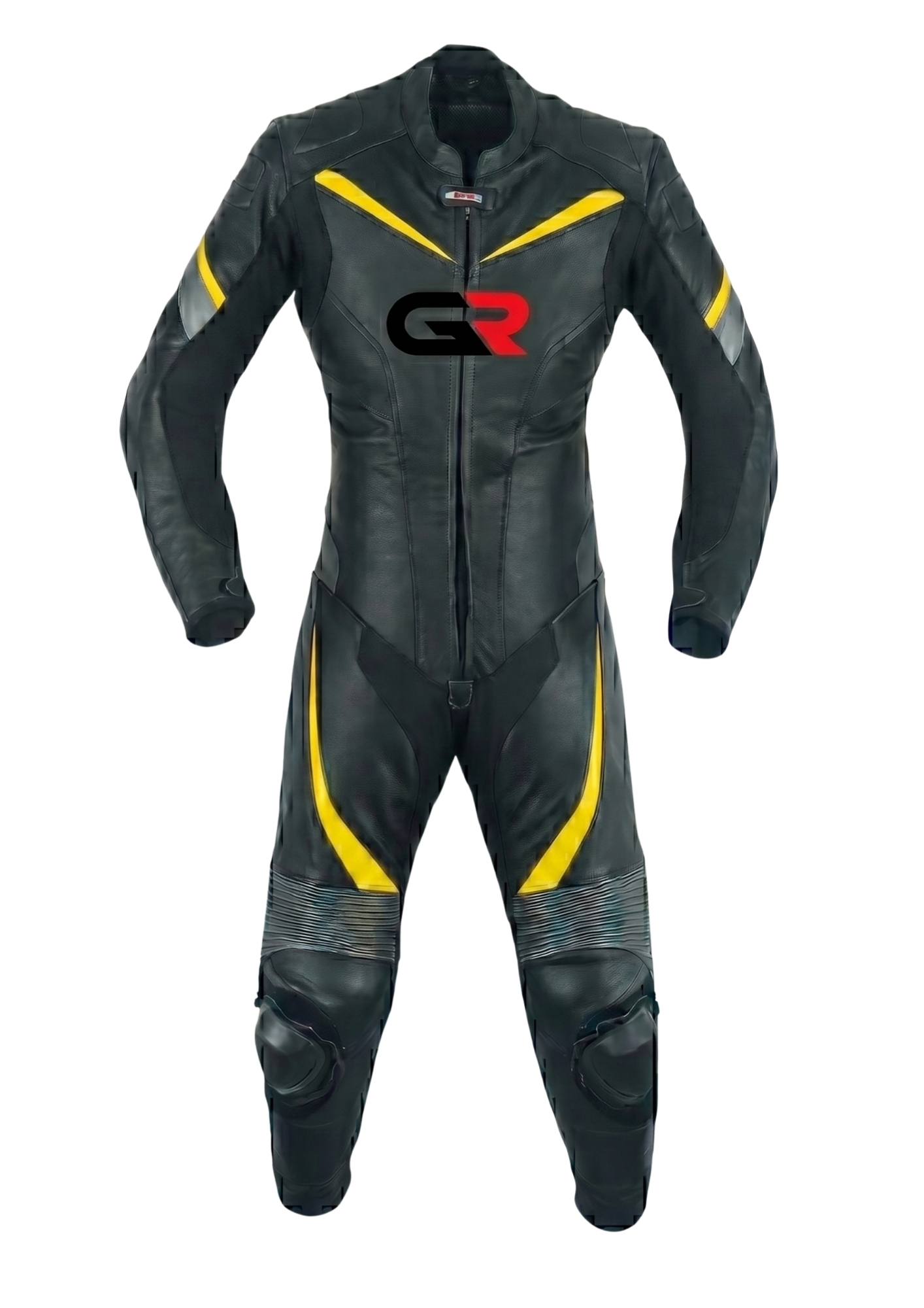 Groove Motorsports GR Vertex One-Piece Leather Motorcycle Racing Suit - Image 4