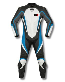 Groove Motorsports Groove Exo Professional One-Piece Leather Racing Suit – High-Performance Motorbike Suit (Motorradkombi / Combinaison Moto)