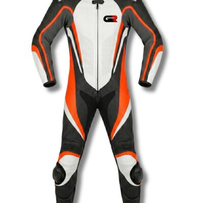 Groove Motorsports Groove Exo Professional One-Piece Leather Racing Suit – High-Performance Motorbike Suit (Motorradkombi / Combinaison Moto)