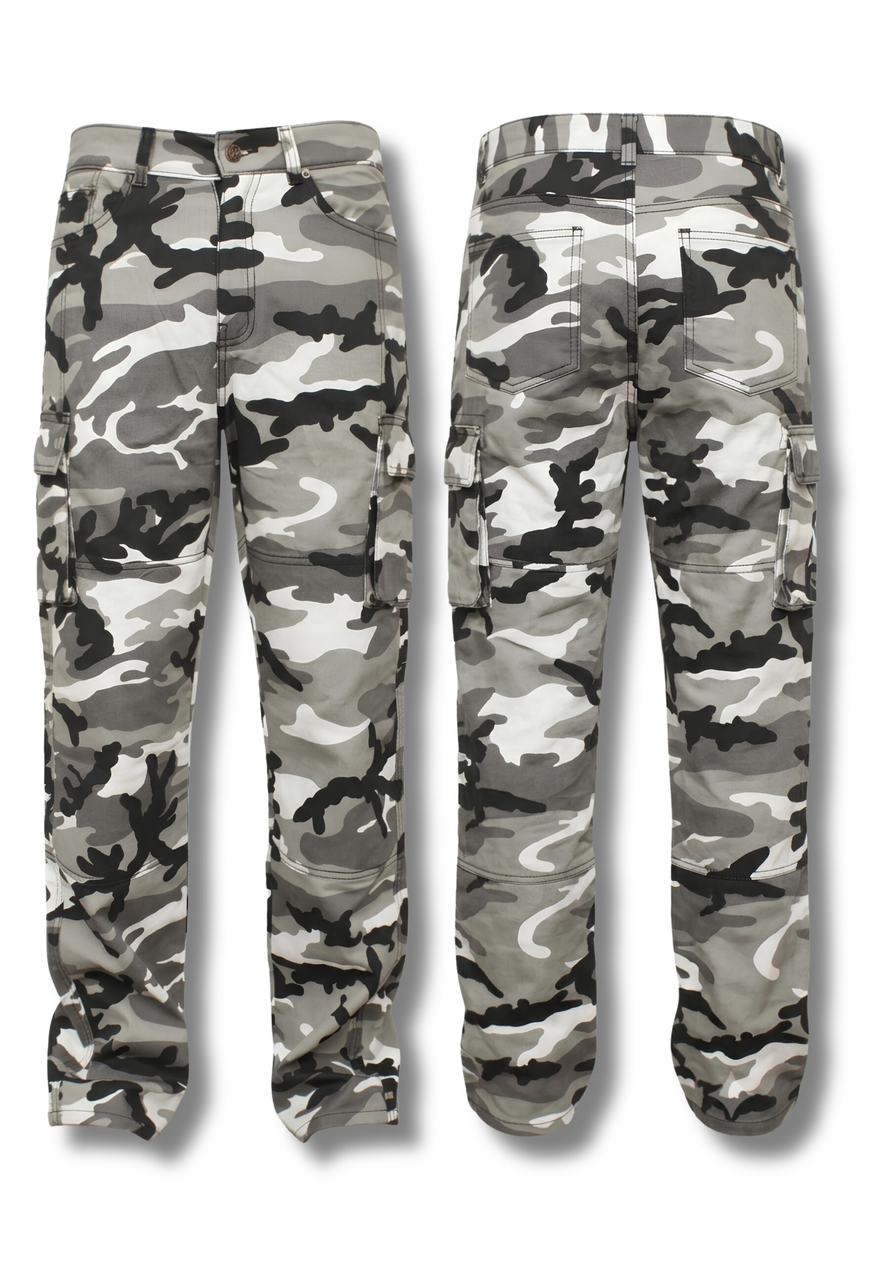 GR-1505 Tactical Cargo Riding Pants – Heavy-Duty Urban Camo Utility Trousers, Abrasion-Resistant Multi-Pocket Field Pants & Casual Biker Gear | Urban Camo Edition