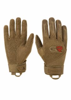 GR-3904 Tactical Airsoft Utility Gloves – Lightweight Breathable Mesh Field Gloves, Hex-Grip Anti-Slip Palm Matrix & Low-Profile TPR Protection | Coyote Tan Edition